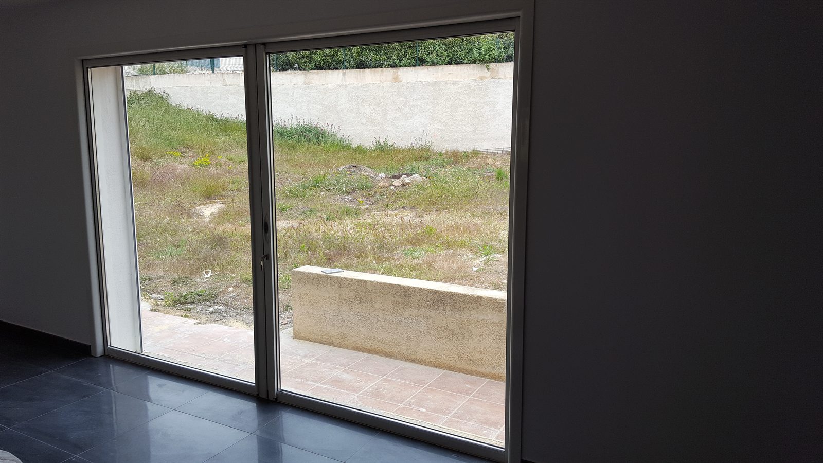 Coulissant aluminium avec volet intégré